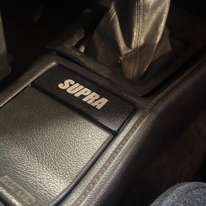 1986.5 -1989 MK3 Toyota Supra TEMS Delete Plate