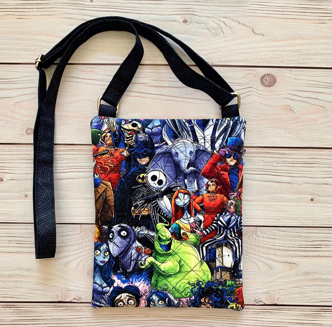 Disney Cross Body Bag Purse Custom Handbag Burton Nightmare Etsy