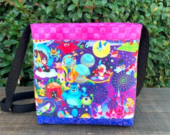 Bolso bandolera personalizado de Disney Paperworld, Monsters INC, Aladdin, La Bella y la Bestia