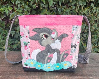 Disney Thumper Cross Body Bag Purse Custom Applique Handbag Bambi Easter Bunny