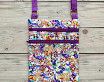 Disney Daisy Duck Cross Body Bag Purse Custom  Handbag Glam