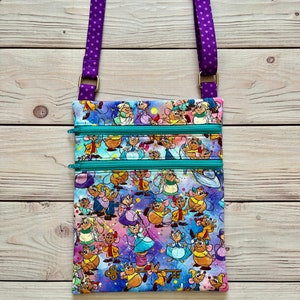 Disney Cinderella Mice Cross Body Bag Purse Custom  Handbag Jax Gus