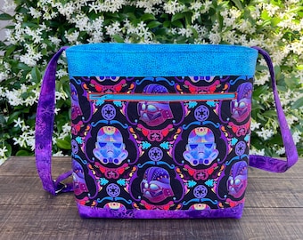 Disney Star Wars Cross Body Bag Purse Custom  Handbag Darth Vader Storm Troopers