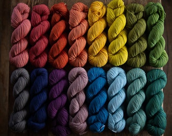 Naturally Dyed Yarn Photograph