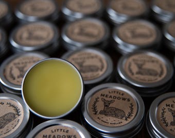 Mini Chrism Scented Salve, Organic Olive Oil & Beeswax, 1/2 oz Tin