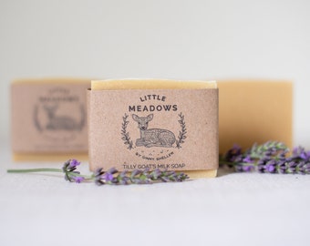 Lavender Rosemary Goat Milk Soap