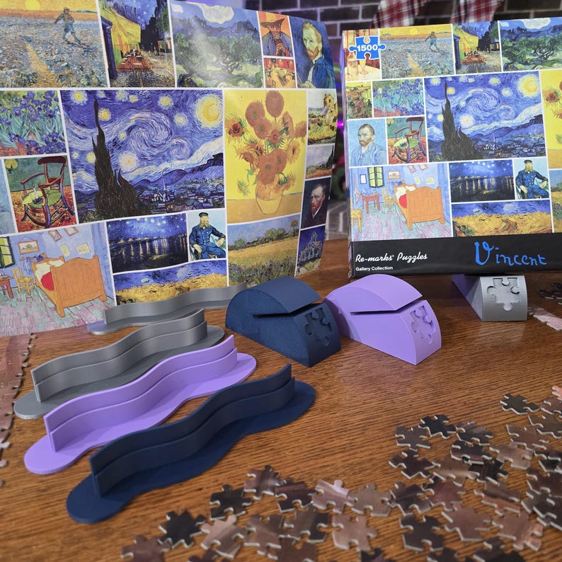 The Ultimate Puzzler's Bundle | Box Stand + Matching Poster Prop Set ...
