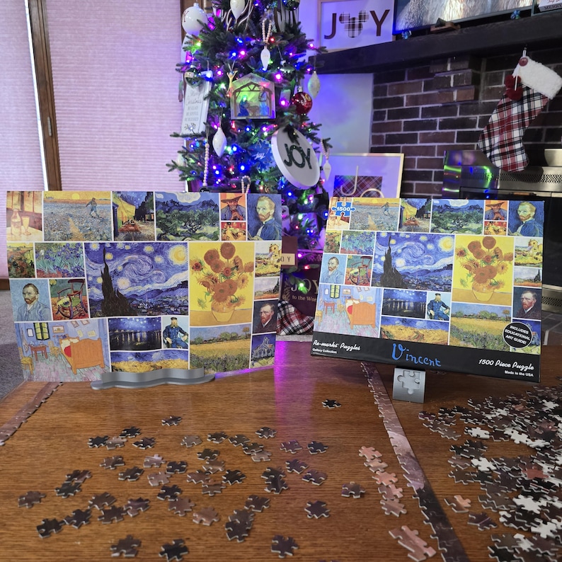 Puzzlers Collection Set The Ultimate Puzzler's Bundle | Box Stand + Matching Poster Prop Set ...
