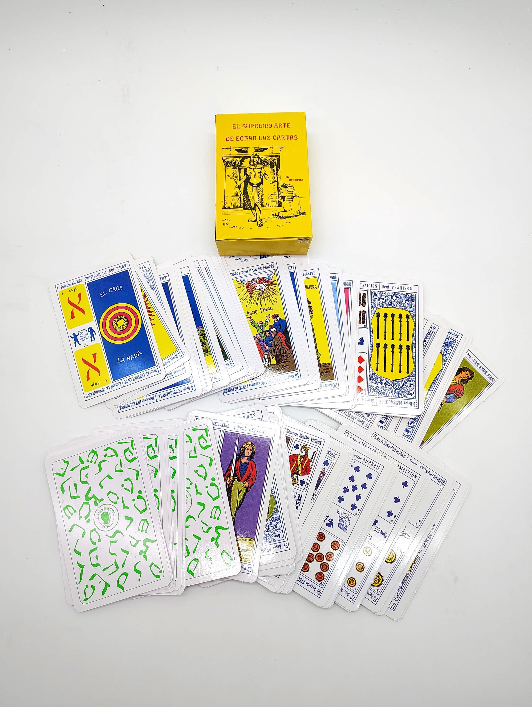 Tarot Egipcio: Egyptian Tarot Deck, 78 Cards - Etsy