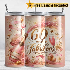 60 Birthday Tumbler - Etsy
