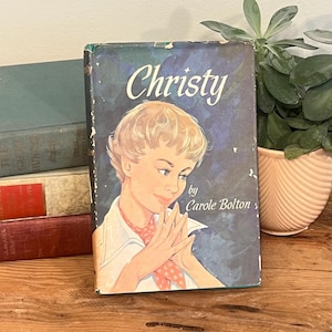 Vintage 1960 Christy by Carole Bolton Hardcover book Coffee table book