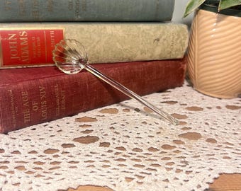 Vintage Crystal Shell Spoon