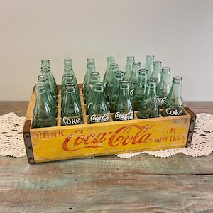 Coca Cola Antique Box - Etsy