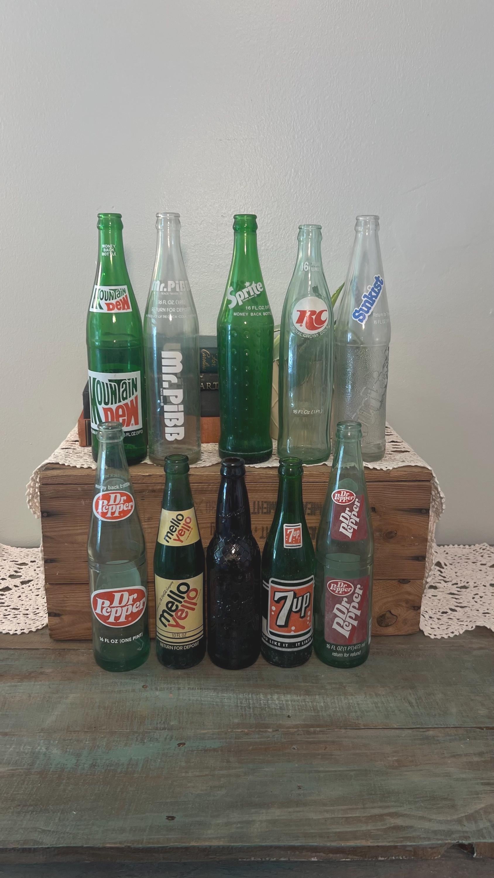 Vintage dr.pepper bottles - Etsy 日本