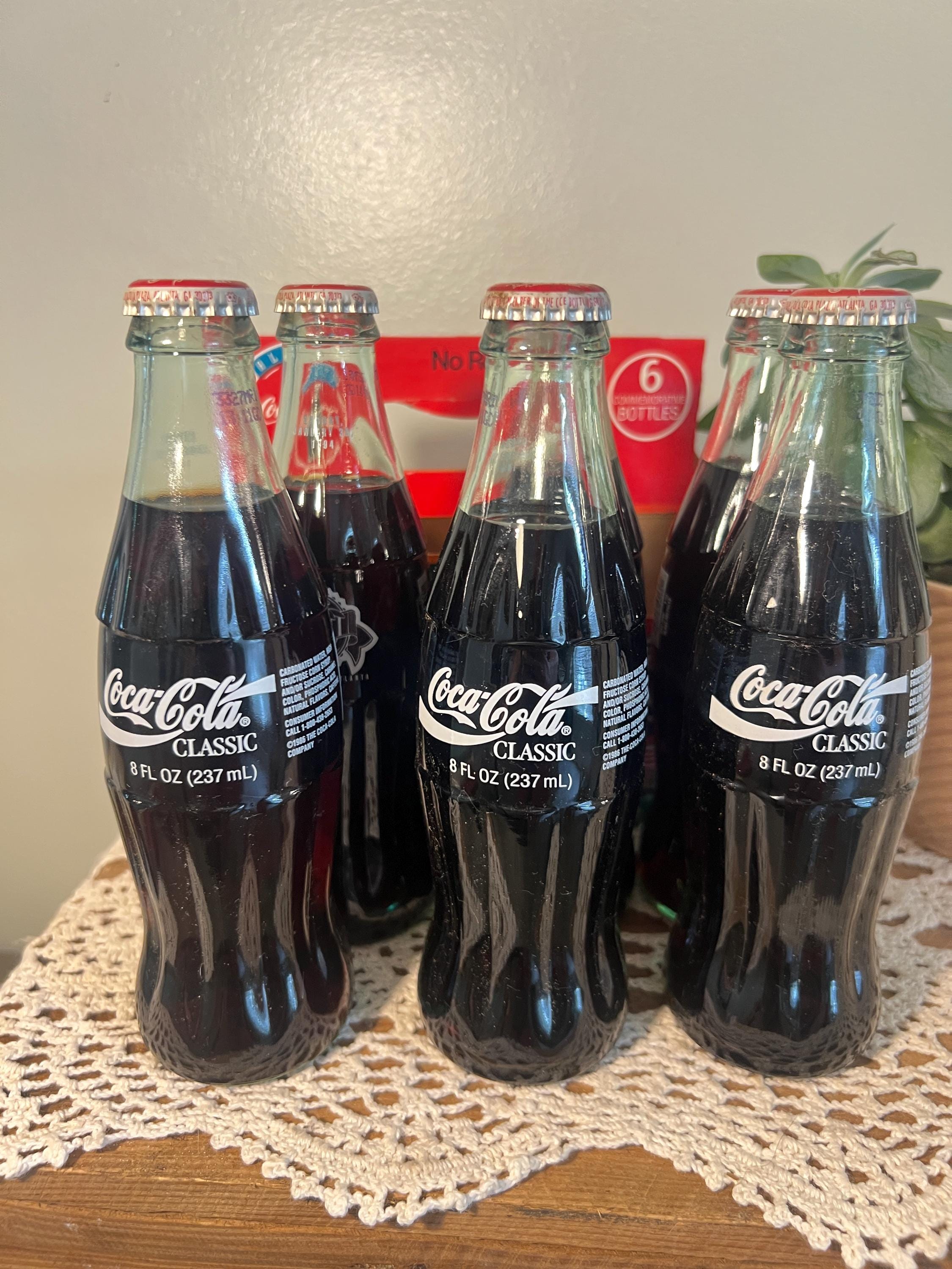 Vintage 1994 Super Bowl XXVIII Coca Cola Bottles, Atlanta Georgia