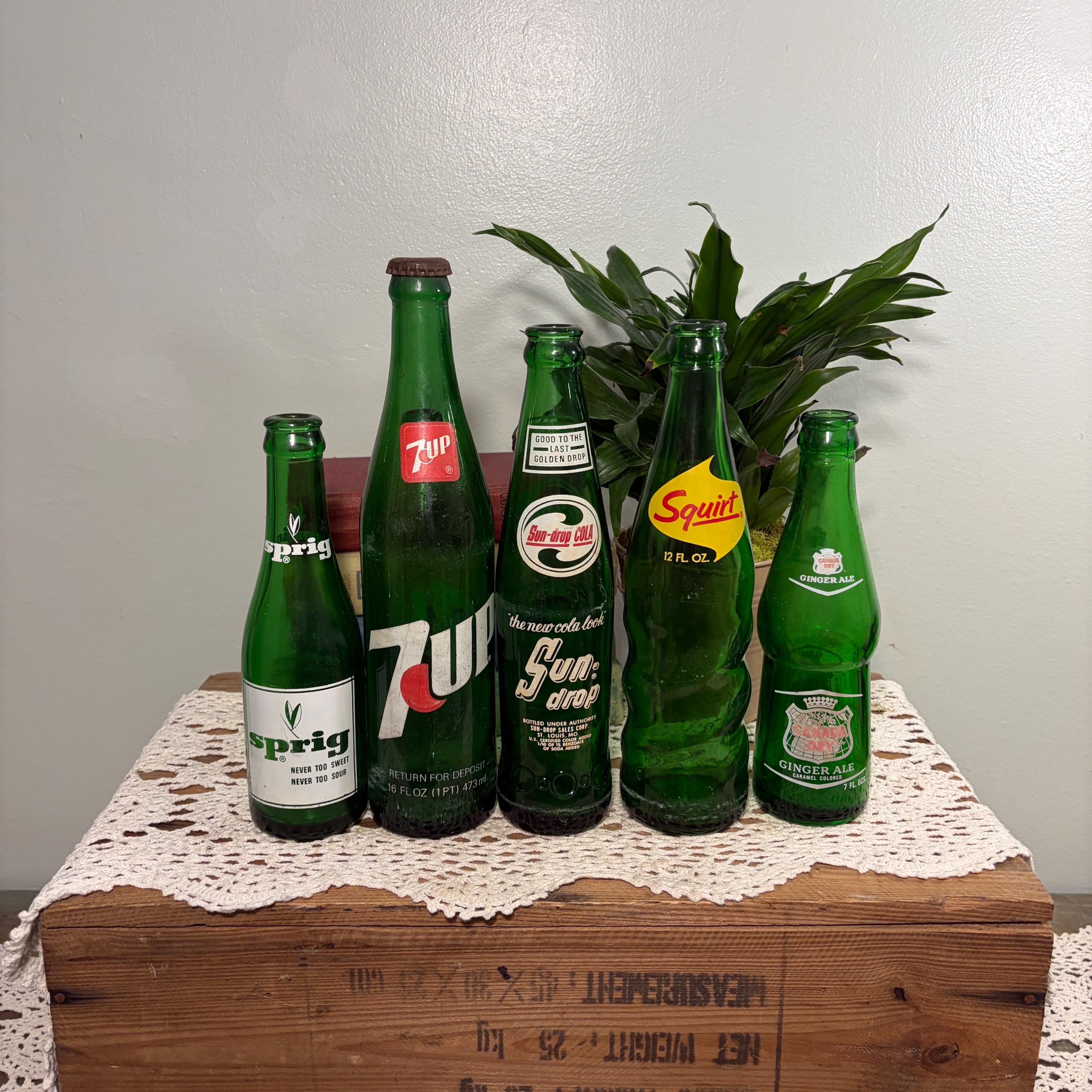 Antique 7up Bottle - Etsy