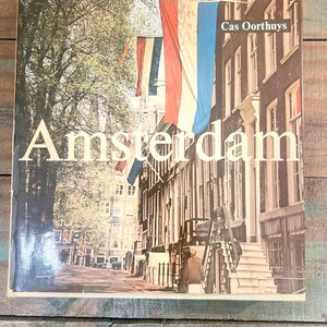 Amsterdam Vintage Picture Photo Book 1963 Hard Cover Dutch Historical