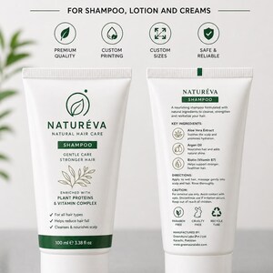 Custom Size Cosmetic Squeeze Tubes with Multicolor PVC Logo Printing Skincare Packaging