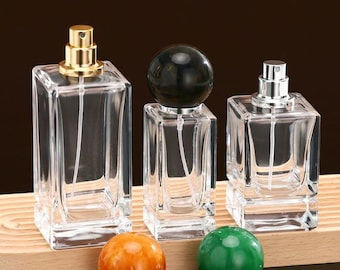 Frasco gotero de vidrio personalizable: 50 ml/100 ml, envase para aceites esenciales, sueros y cosméticos
