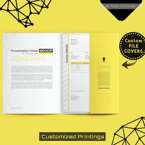 Pasta multicolorida para documentos e papéis - Pasta personalizada Bloco de notas Organizador multibolsos Suporte tamanho A4/Carta Pasta artesanal