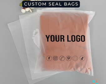 Bolsas Zip personalizadas para ropa: embalaje reutilizable para venta minorista