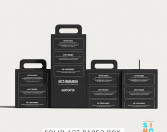 Custom Printed Art Paper Boxes Product Packaging | Durable Elegant Packaging for Retail and Gifts