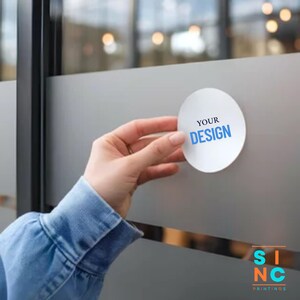 Aangepaste rol cirkel labelstickers, aangepaste vorm labels op rol, gepersonaliseerd Jouw ontwerp gedrukt in bulk groothandel Waterdichte stickers
