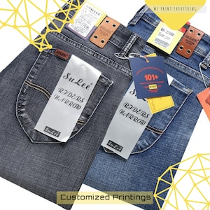 Mínimo 1000 etiquetas personalizadas impresas para regalos, etiquetas multicolor para ropa, etiquetas de costura para artículos hechos a mano, ropa de algodón orgánico.
