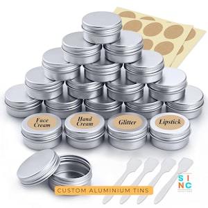 5g 10g 50g aluminium pot metalen lippenstift cosmetische lippenbalsem container blikjes