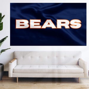Chicago Bears Flagge Football NFL Flagge Bandera Tapisserie Banner Große Dekoration Fallstricke Chi Town Kleinstadt Windy City