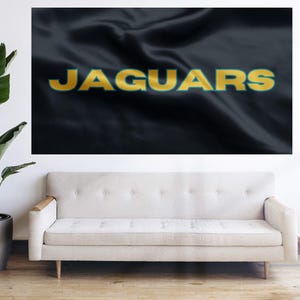 Jacksonville Jaguars Flag Football NFL Flag Bandera Tapestry Banner Large Decoration nfl