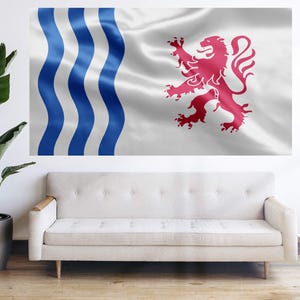 Nouvelle-aquitaine Flag France Flag Drapeau -  French Regional Flag - Flag Bandera Tapestry Banner Large Decoration
