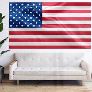 USA Flag - United States of American National Flag Bandera Drapeau America Regional Flag - Bandera Tapestry Banner Large The States Stars