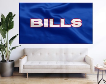 Buffalo Bills Flag: New York NFL Tapestry Banner