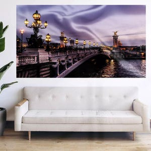 Paris River Flag Paris City Skyline Flag Bandera Tapestry Banner Large Decoration