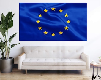 European Union Flag Bandera Tapestry Banner Large Decoration