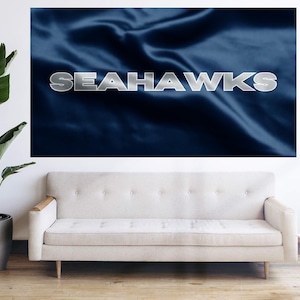 Seattle Seahawks Flag Football NFL Flag Bandera Tapestry Banner Large Decoration