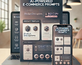 AI-Powered E-Commerce Prompts | 100+ ChatGPT-Powered Scripts for Product Listings & Marketing