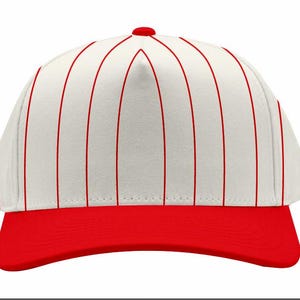 Gorras de béisbol personalizadas a rayas al por mayor, estilo retro, con cierre ajustable.