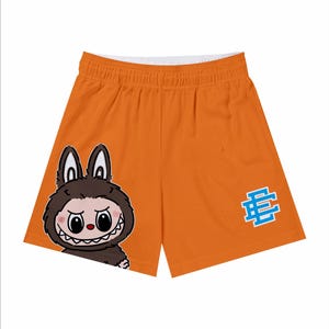 Pantalones cortos deportivos de malla EE para hombre: transpirables, ligeros, transpirables y cómodos.