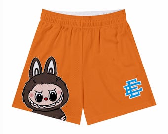 Pantalones cortos de baloncesto de malla para hombre - Pantalones cortos deportivos transpirables para gimnasio