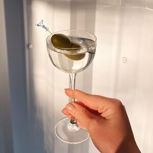 Dirty Martini Cocktail Picks, Bamboo Toothpicks, Tini Bit Older Party, Appetizer Skewers for Cocktails image 6