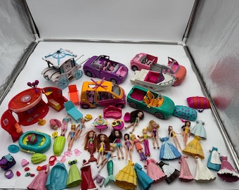 Lote de Polly Pocket vintage y nuevo