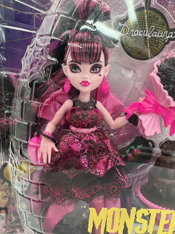 monster high draculaura doll in monster ball party dress Monster High, Draculaura Doll, Monster Ball Party Dress, Accessories