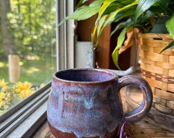 handmade ceramic coffee mug