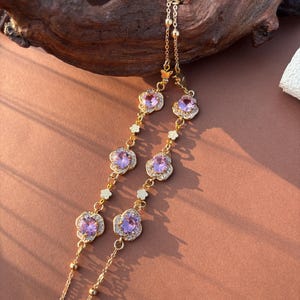 Wenkbrauwbrilketting, prachtige en modieuze damesbrilketting, brilketting, mooi cadeau bril cadeau
