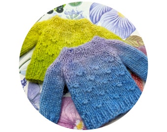 Blythe OOAK Hand Dye Gradient Sweaters
