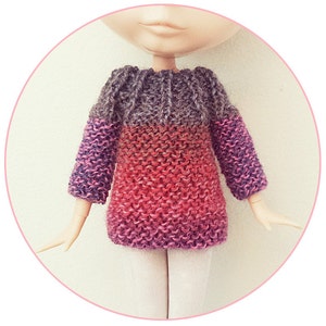 KNIT PATTERN - Blythe Pullover Sweater