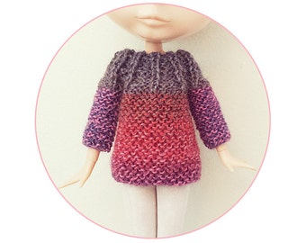 KNIT PATTERN - Blythe Pullover Sweater