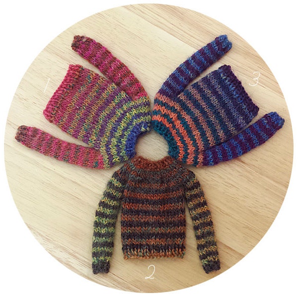 SALE --- Blythe Oversized Multicolor Wool Sweater